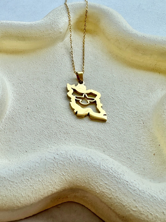 گردنبند طرح ایران