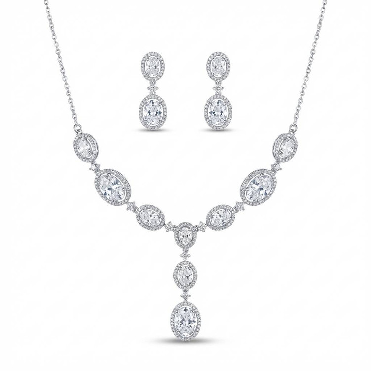 گردنبند و گوشواره ست