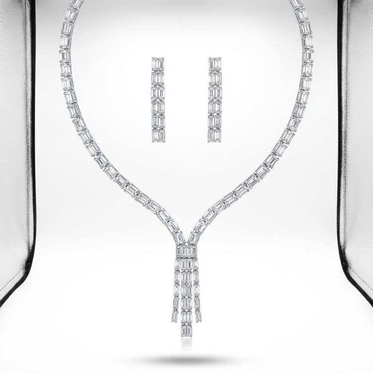 ست گردنبند و گوشواره