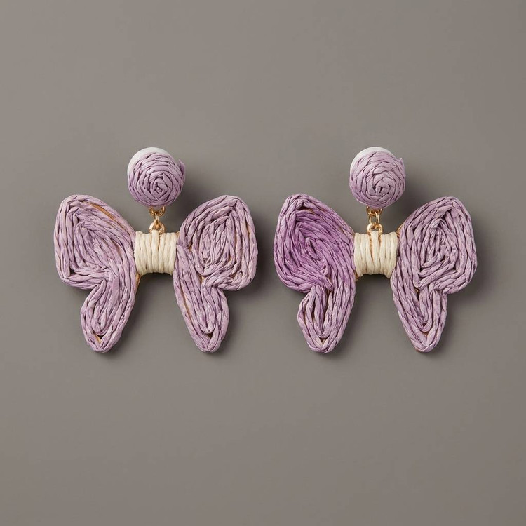 گوشواره طرح پروانه