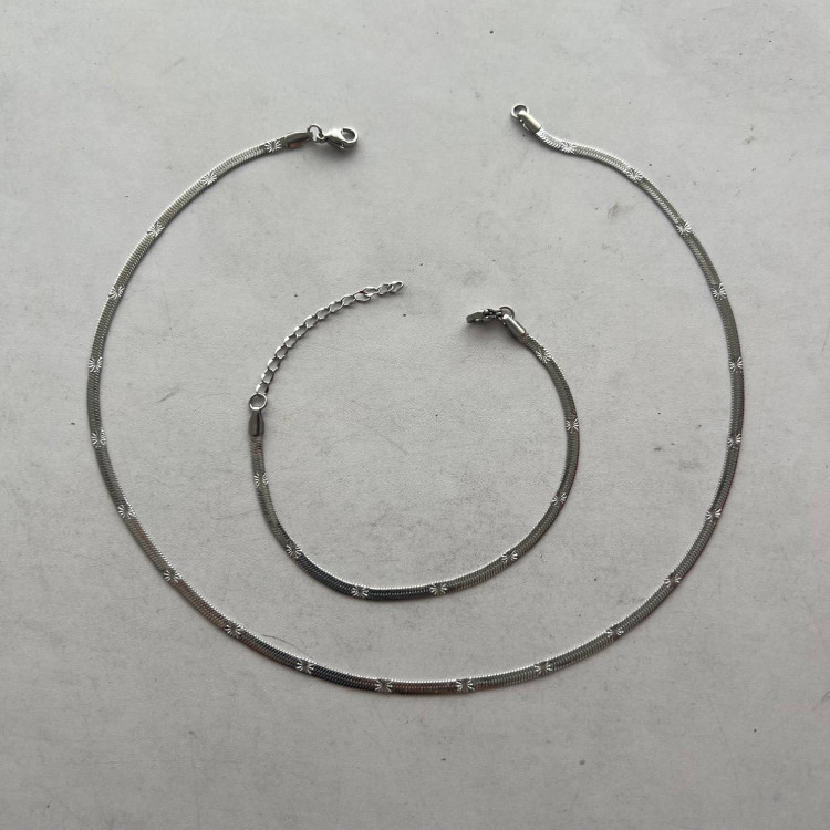 ست هرینگبون نقره ای