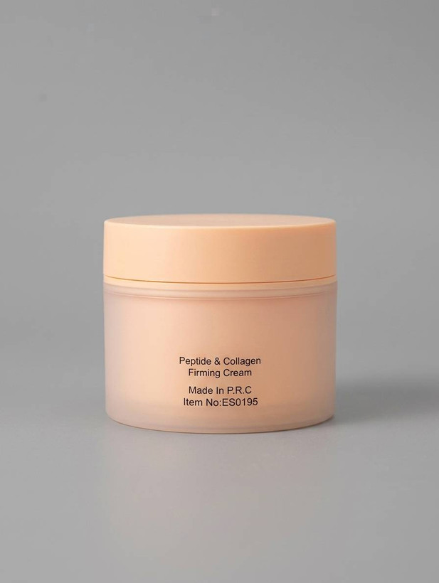 نمای پشت کرم Estelin Firming Cream با نوشته Peptide + Collagen