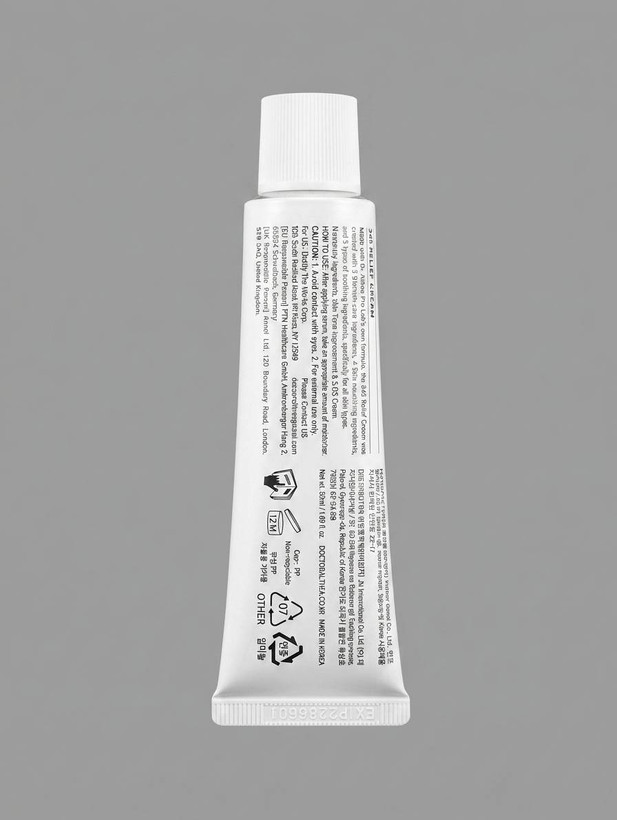 تیوب کرم 345 Relief Cream دکتر آلتیا پشت محصول