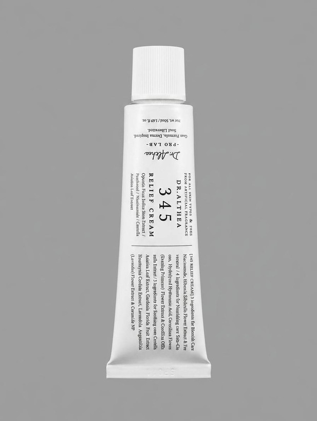 تیوب کرم 345 Relief Cream دکتر آلتیا جلو محصول