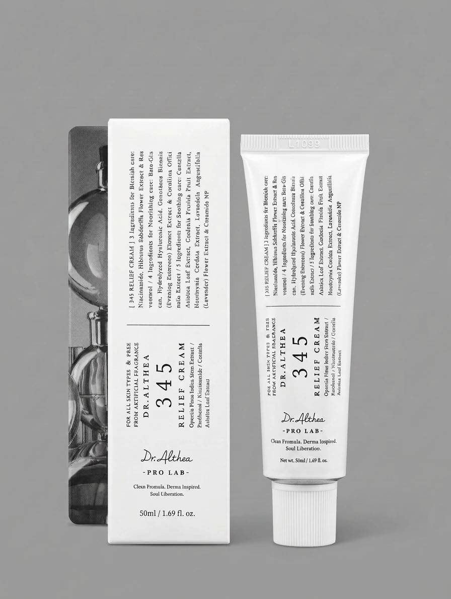 کرم Dr.Althea 345 Relief Cream اورجینال با حجم 50 میلی‌لیتر