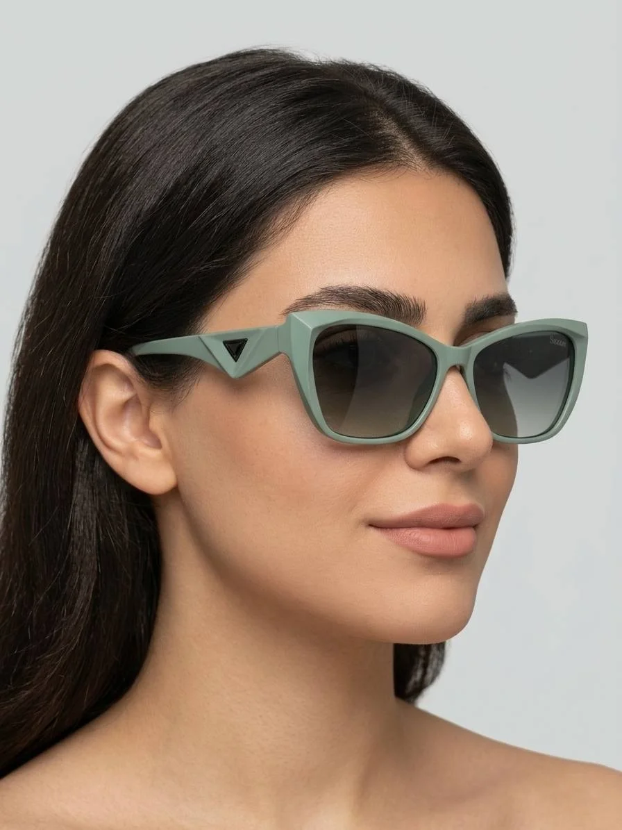 خرید عینک زنانه UV400 | فریم کائوچو - تصویر 6