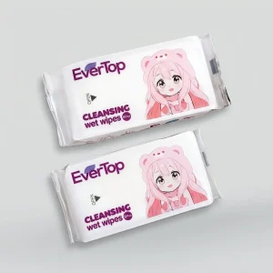 خرید دستمال مرطوب مینی Evertop | کوچک و مناسب استفاده روزمره