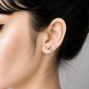 خرید گوشواره میخی فانتزی کاپی بارا